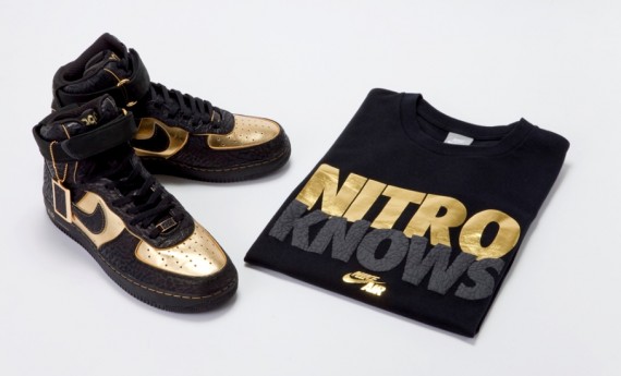 Nike x NITRO MICROPHONE UNDERGROUND - Air Force 1 Hi Premium Release Details
