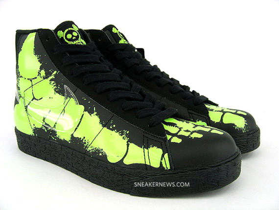 Nike Blazer High GS - Skeleton Feet - Halloween Pack