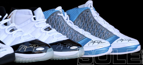Sole Collector x Upper Deck - Signed Air Jordans - SneakerNews.com