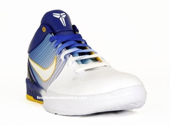 Nike Zoom Kobe IV - White - Concord - Midwest Gold