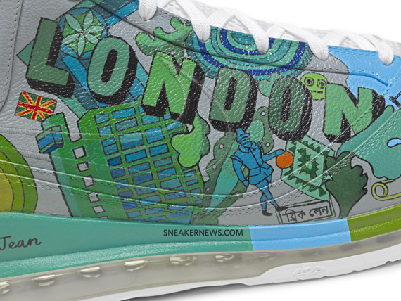 Nike Air Max LeBron VII – More Than A Game Artist Series – London Edition by Billie Jean