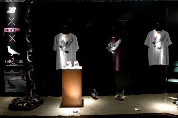 Jeff Staple x New Balance M575J ‘White Pigeon’ Installation @ LimitEDitions