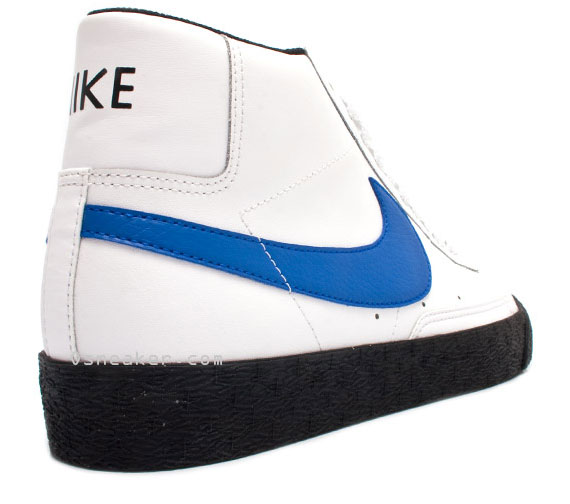 Nike Blazer High U – White – Varsity Royal – Black