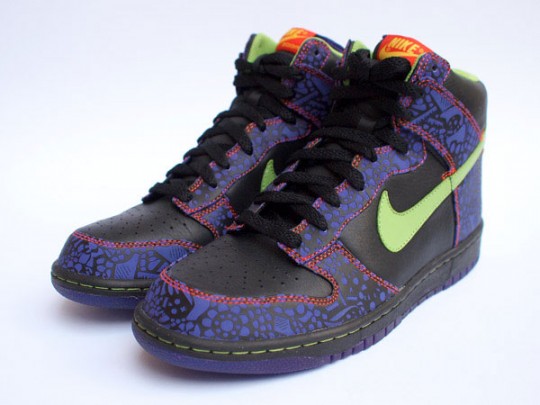 nike dunk high day of the dead