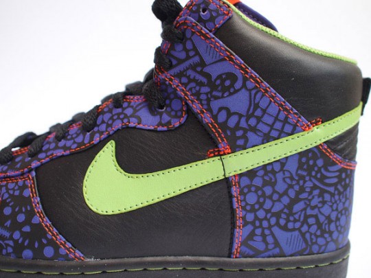Nike Dunk High Quickstrike – Day of the Dead – New Photos