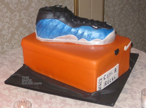 Nike Foamposite – Groom’s Wedding Cake