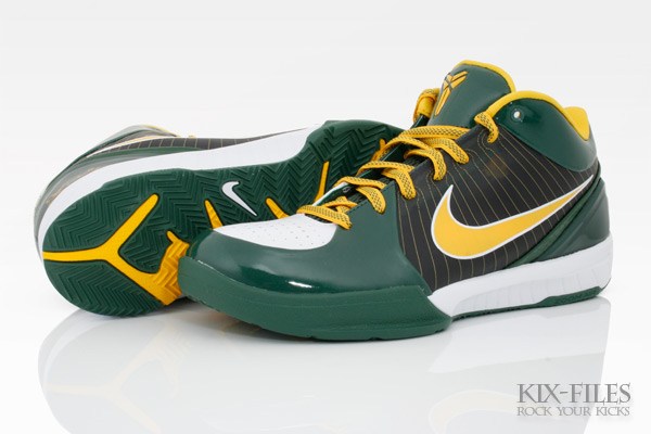 Kobe 4 Rice Nike Zoom Kobe IV - Rice High School - Home PE - SneakerNews.com