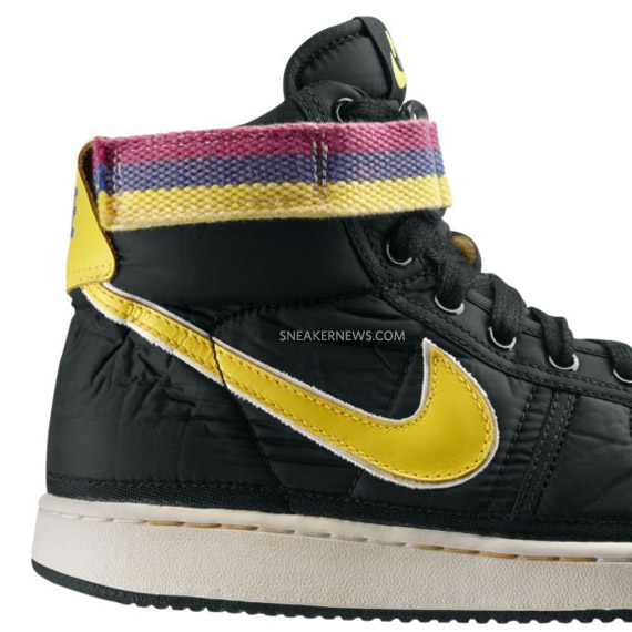 Nike vandal 2024 black and gold