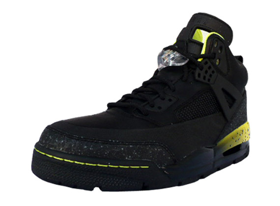 Air Jordan Spiz’ike Winterized Boots – Black – Yellow