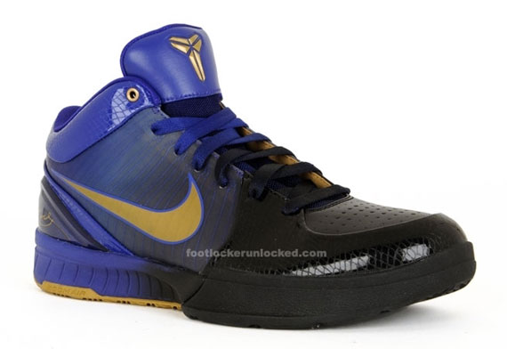 Nike Zoom Kobe IV - Black - Metallic Gold - Concord - October '09 ...