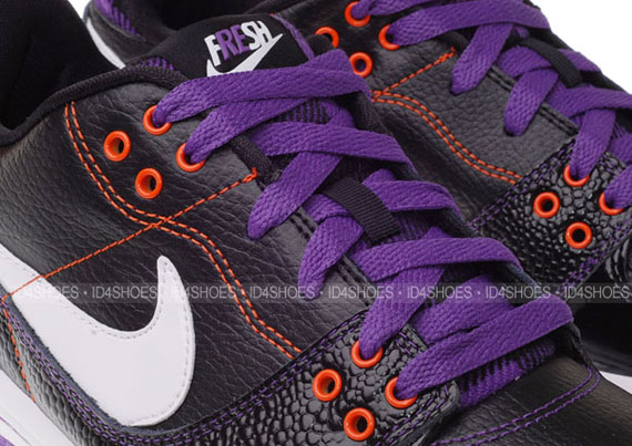 Nike Cradle Rock Low – Black – Purple – Orange