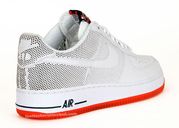 Futura x Nike Air Force 1 Premium – Be True – White – Team Orange – February 2010