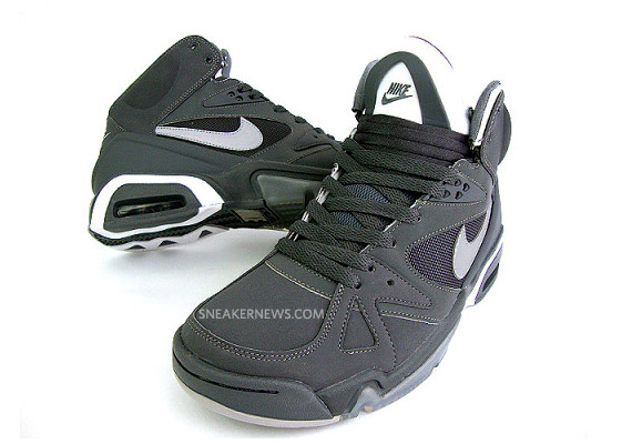 Nike Air Hoop Structure - Dark Grey - Silver - Available