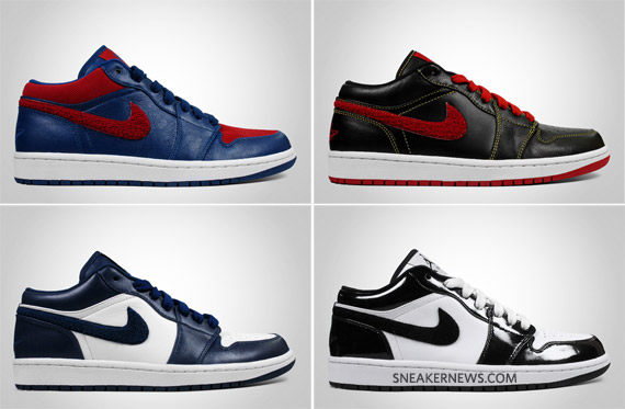 Air Jordan 1 Phat Low – Holiday 2009 Collection