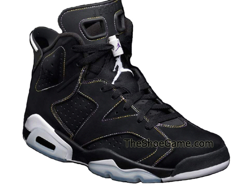 jordan 6 retro black and white