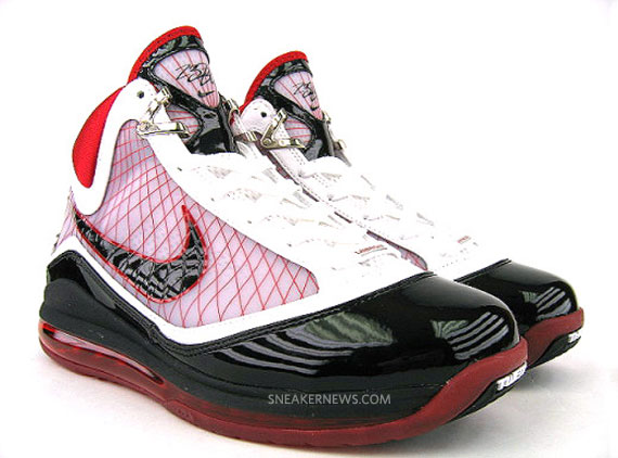 lebron 7 red and white