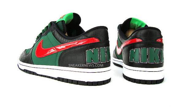 Big Nike Low Gucci - Team Green - Red - Black - Available