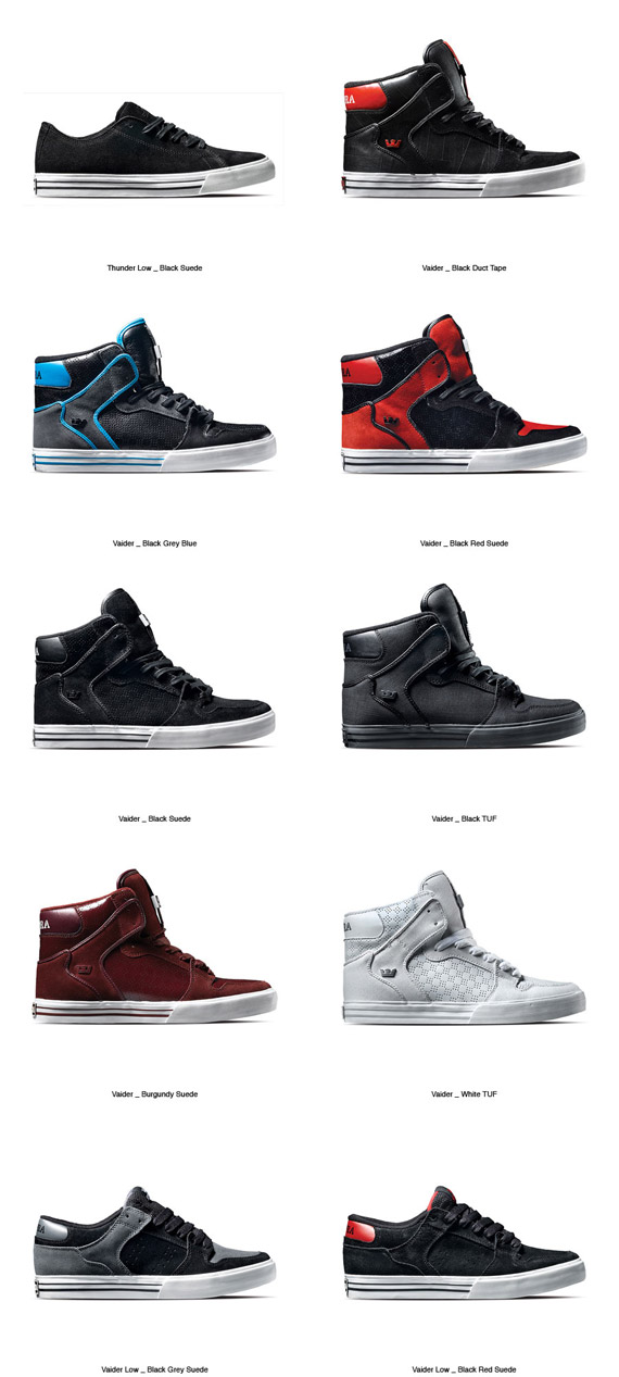 Supra Holiday 2009 Footwear Collection - SneakerNews.com