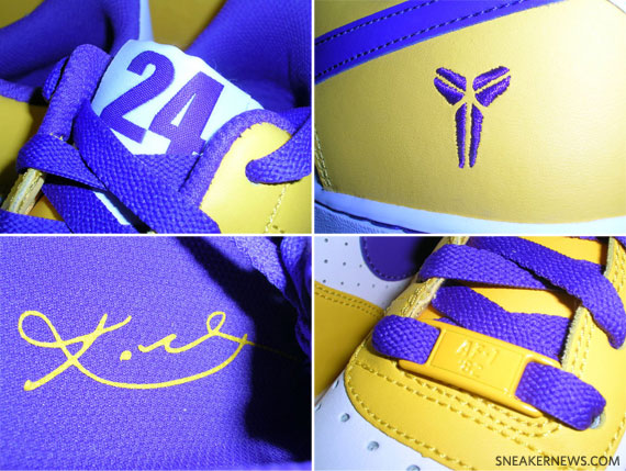 Nike Air Force 1 Low GS – Kobe Bryant – Varsity Maize – White – Varsity Purple