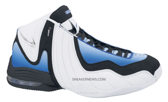 Nike Air 3 – (Air Garnett III) – White – Hyper Blue – December 2009