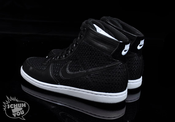 Nike WMNS Air Mid Black Woven - SneakerNews.com