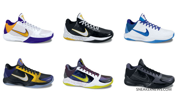 Nike Zoom Kobe V - New Images and Colorways - SneakerNews.com