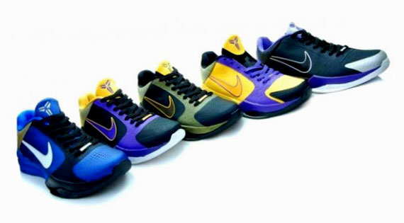 Nike Zoom Kobe V – Five New Colorways