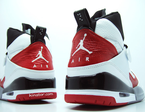 Air Jordan Flight 45 High - White - Grey - Black - Red