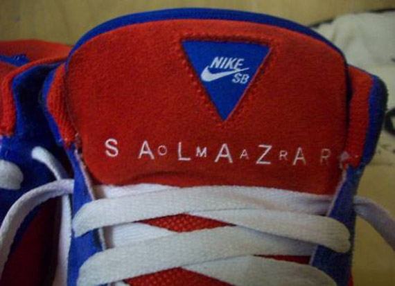 Nike SB Omar Salazar Sample - Red - White - Blue