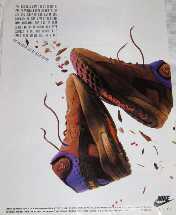 Classic 1980 Nike "Boston '73" Obori Running Shoe Print Ad