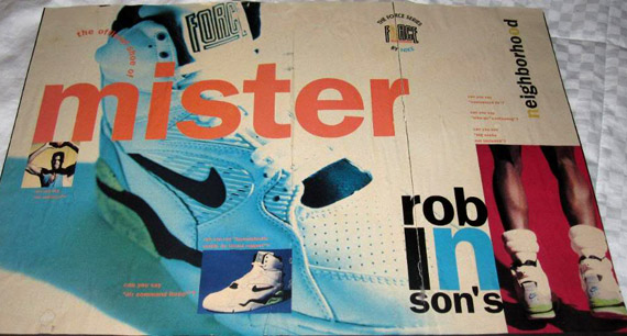 1989 vintage original print ad Nike Air Circuit Shoes Built For Speed