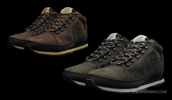 New Balance H754BGY Boots - Brown + Olive Green