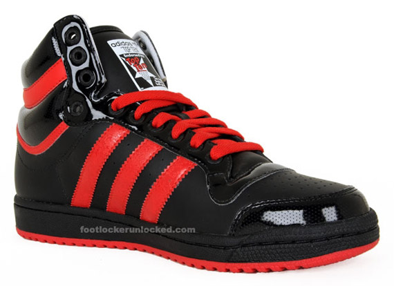 límite Típico caricia adidas Top Ten High - Black - Collegiate Red - SneakerNews.com