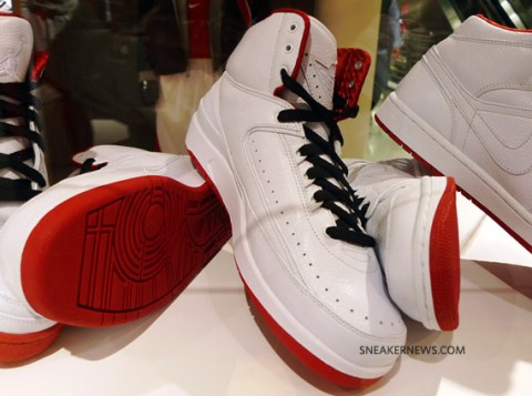 History of the Air Jordan 1 to 2009 - Red/White Collection ...