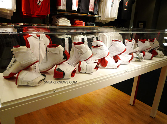 Air Jordan History of Flight XVII-2009 – White/Red – 25th Anniversary Collection