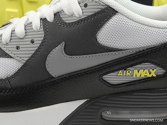 Nike Air Max 90 - Black - Grey - Yellow @ JD Sports