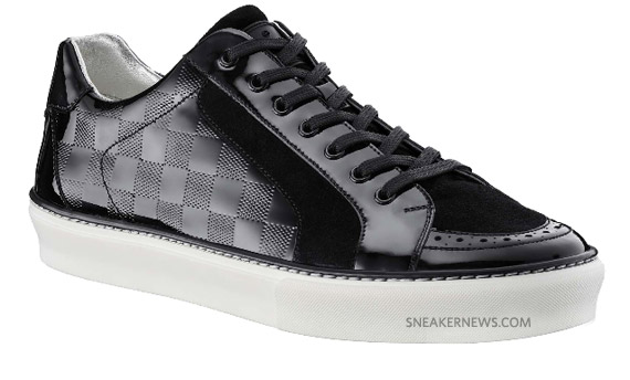 Louis Vuitton Men's Sneaker Shoe Embossed Leather 2009 