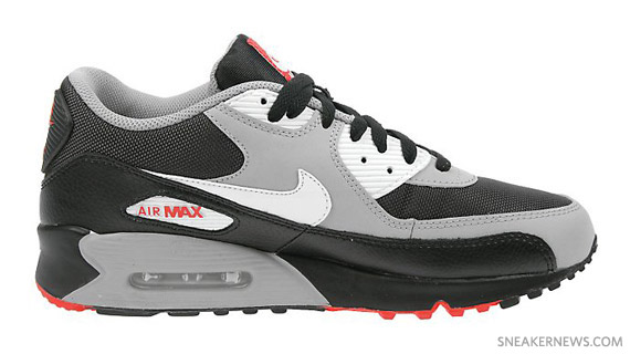 air max 90 black and red