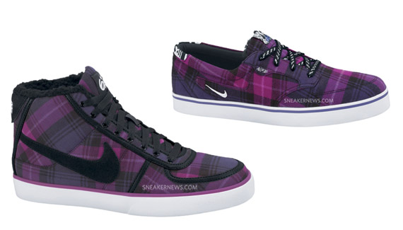 Nike 6.0 Braata + Mavrk - Purple Plaid