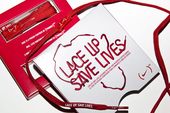 Nike x (RED) - Lace Up. Save Lives 
