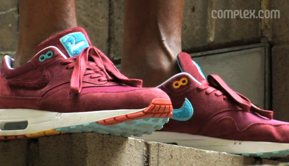 nike air max 1 burgundy teal