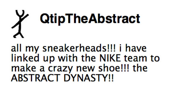Q-Tip x Nike – “Abstract Dynasty”