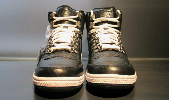 Nike Terminator High ENG TZ - Black Croc Leather - SneakerNews.com