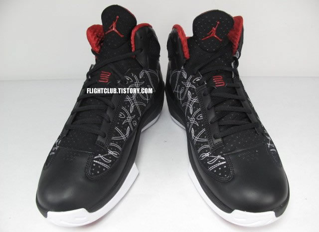 Air Jordan Icons - Black - Red - Detailed Images