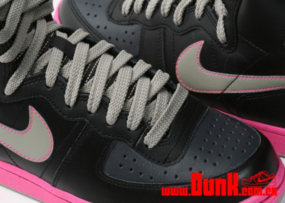 Nike WMNS Terminator High – Black – Metallic Silver – Pink
