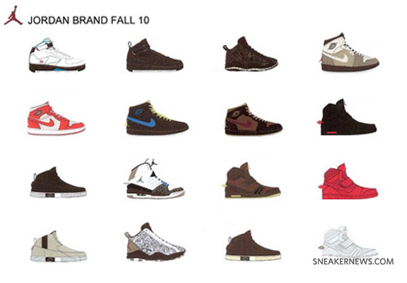 Jordan Brand Fall 2010 Footwear & Apparel Preview