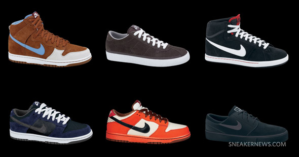Nike SB Footwear - December 2009 Releases