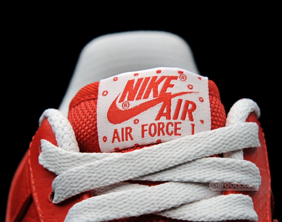 Nike Air Force 1 Premium - Christmas QS - Red - White
