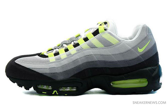 grey and yellow air max