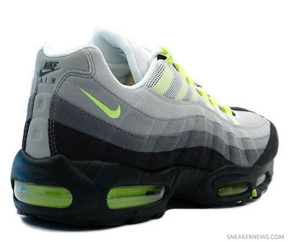 Nike Air Max 95 Cool Grey - Neon Yellow - 2010 Retro - SneakerNews.com